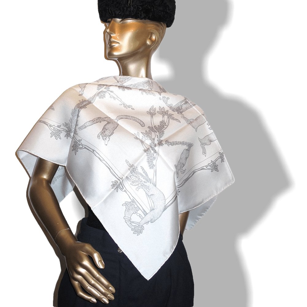 Hermes Alphabet III Annie Faivre Twill 90