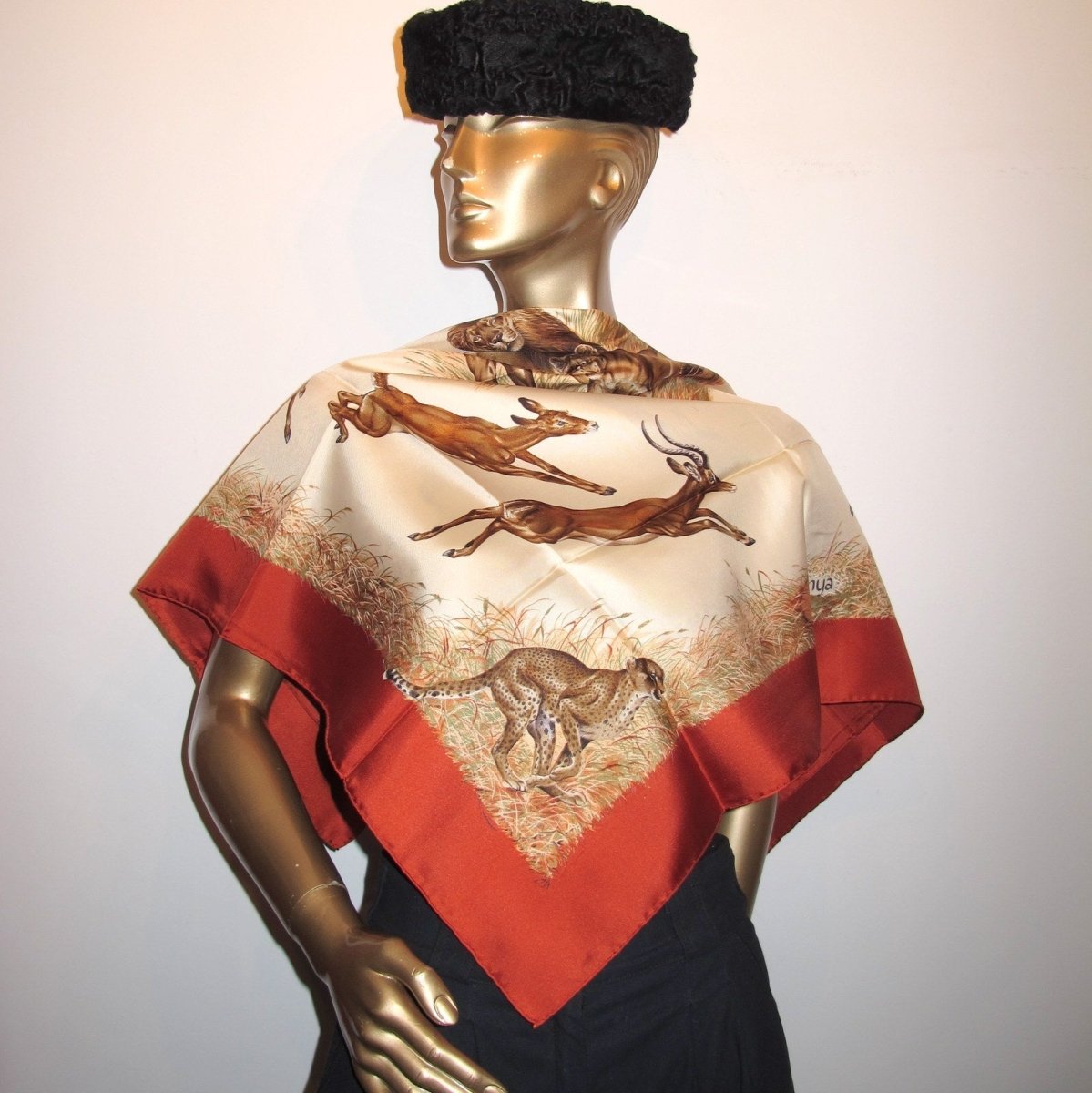 Hermes 2000s Brick Red/Champagne Kenya by Robert Dallet
