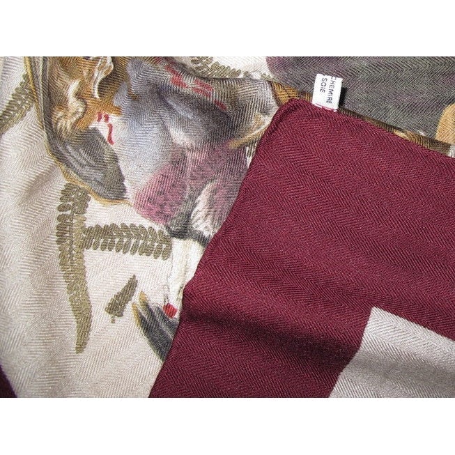 hermes gibiers cashmere 90 linares