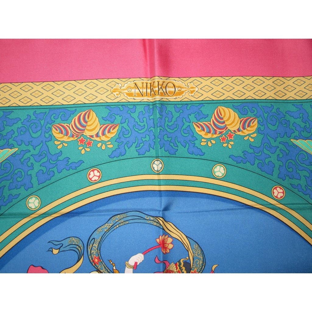 Hermes 1991 Rose Indien Nikko Twill 90 New in Box!