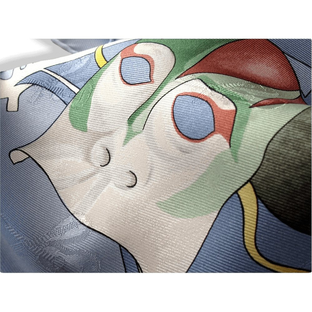 Hermes Le Carnaval de Venise Jacquard Weave of Mandolins Twill 90