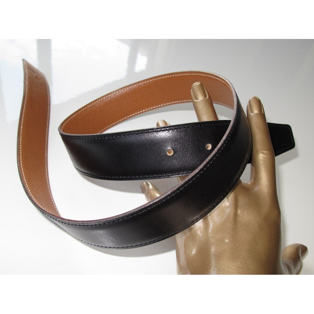 Hermes 1996 Belt Reversible Strap 32mm, Sz 78