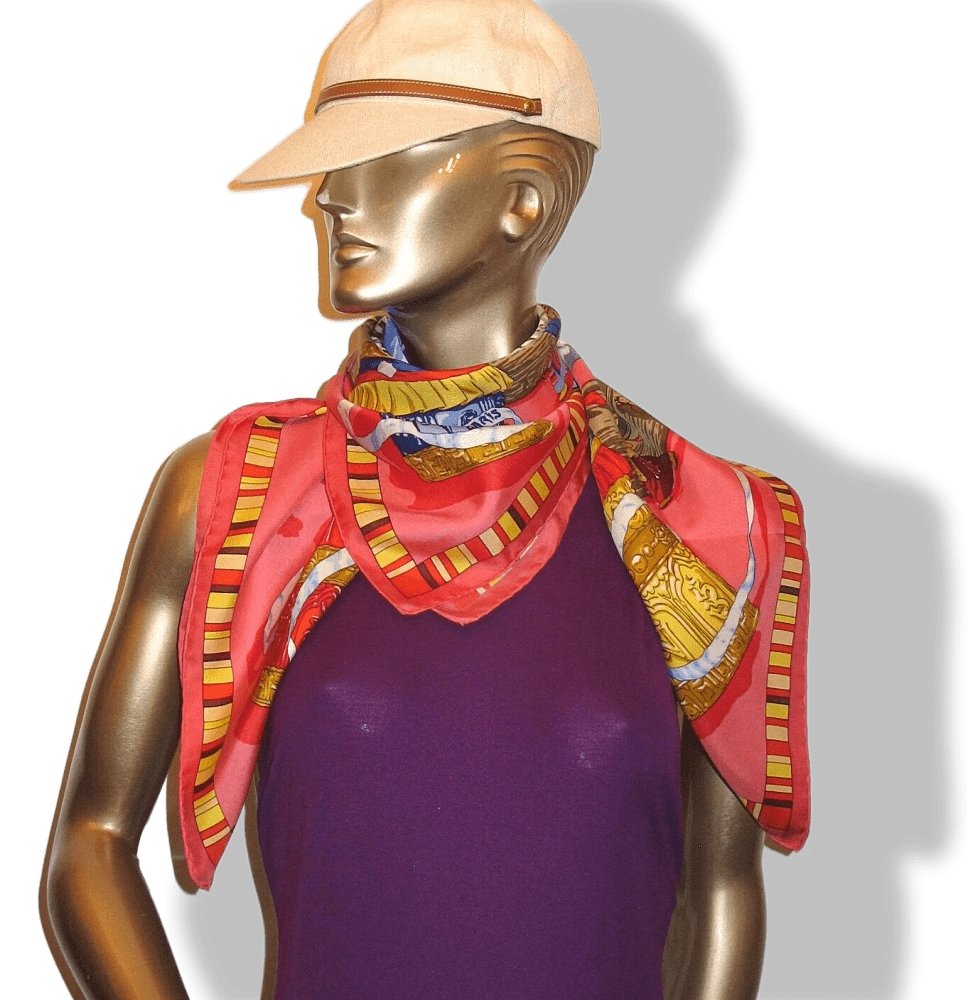 Hermes PRIERES AU VENT by Dimitri Rybal Twill 90