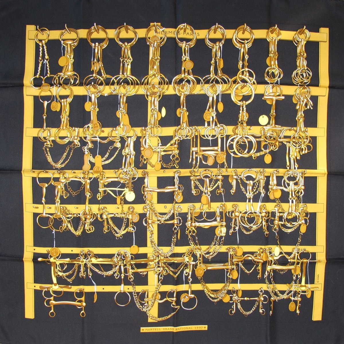 hermes martell mors et filets scarf special issue