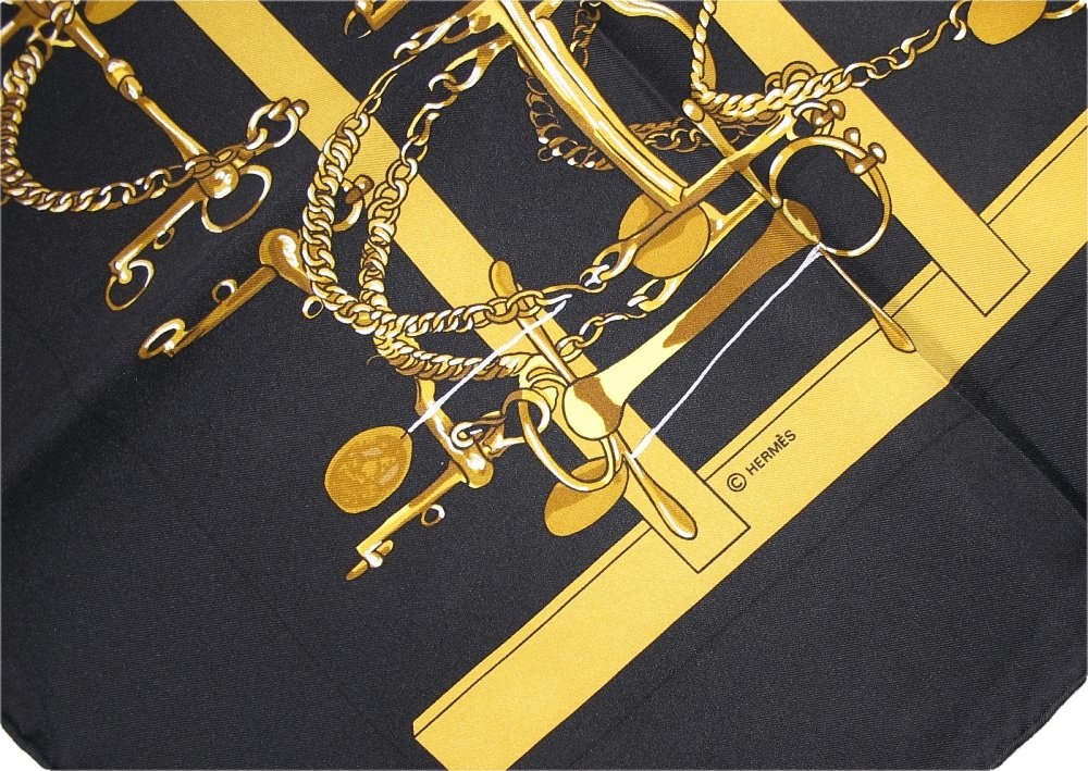 hermes martell mors et filets scarf special issue