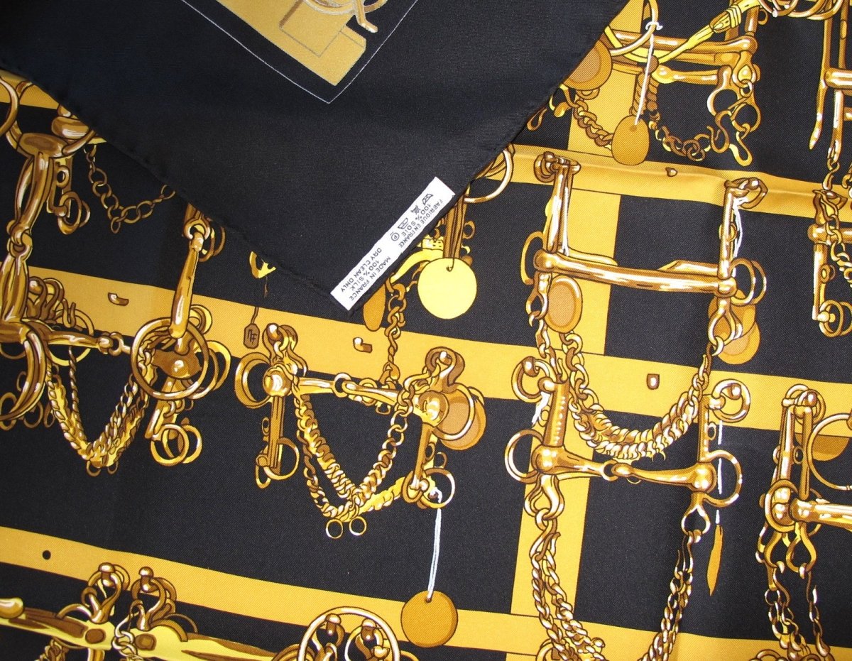 hermes martell mors et filets scarf special issue