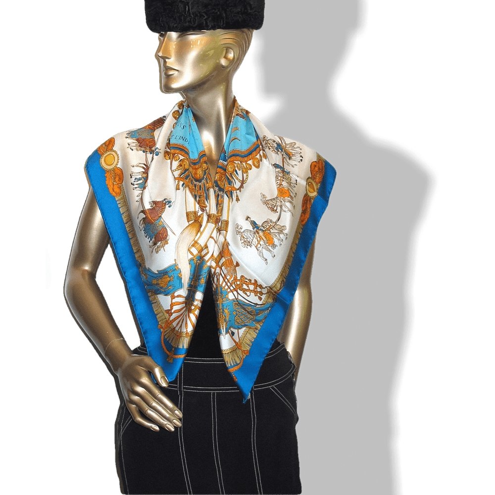 Hermes Caparacons de la France et de l'Inde by Ledoux Twill 90