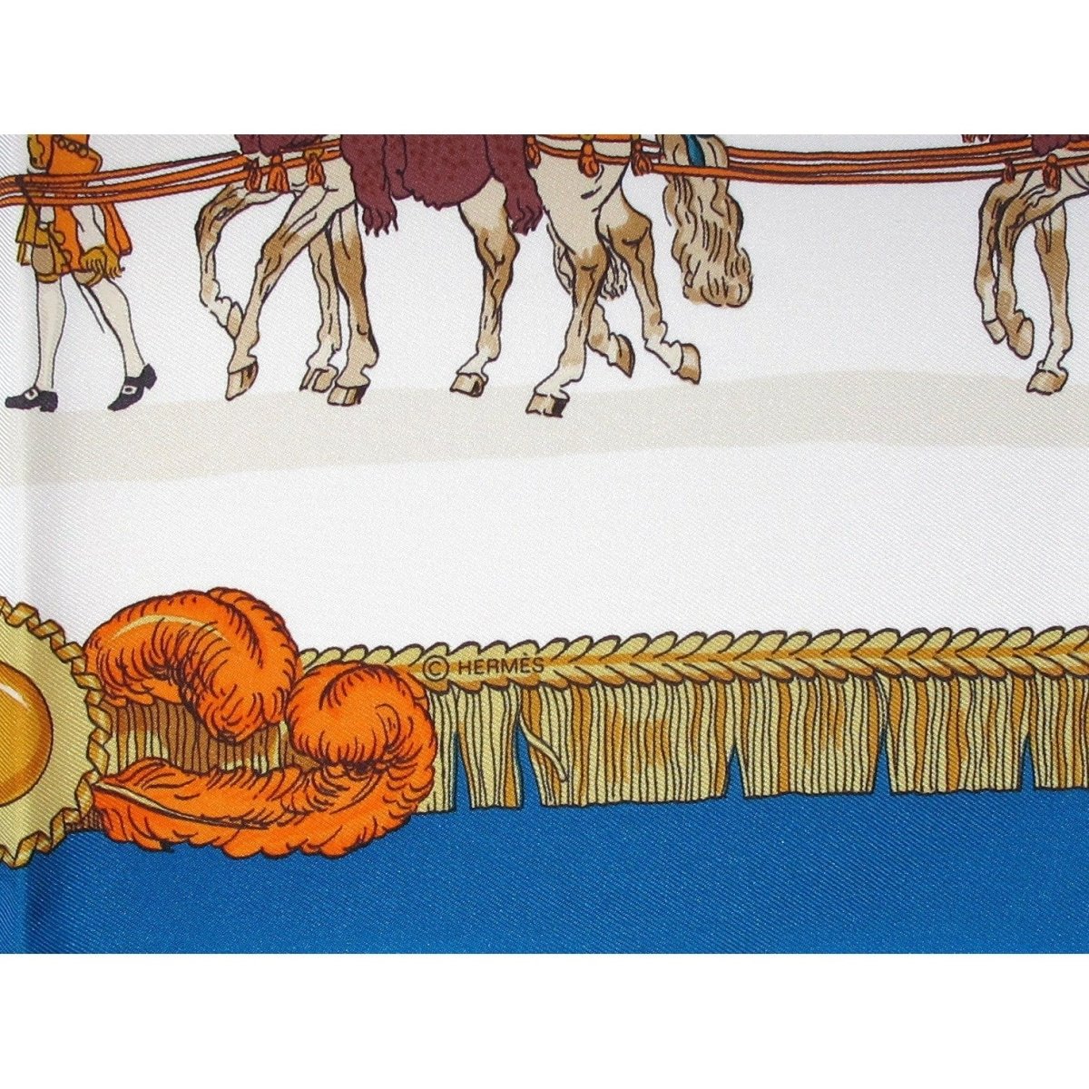 Hermes Caparacons de la France et de l'Inde by Ledoux Twill 90
