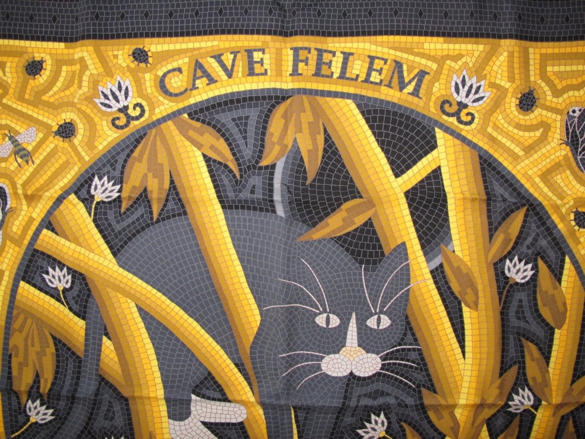 Hermes Mosaics Cave Felem by Christine Henry Twill 90