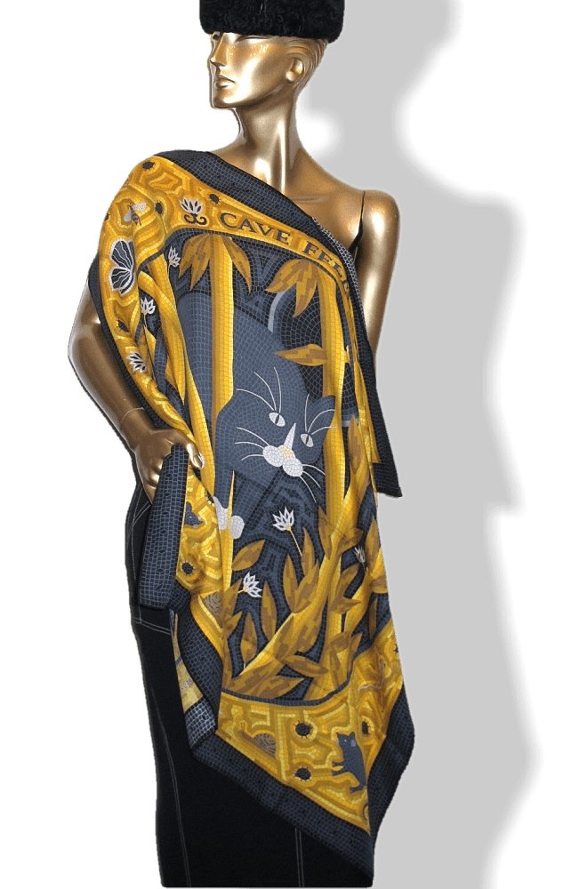 Hermes Mosaics Cave Felem by Christine Henry Twill 90