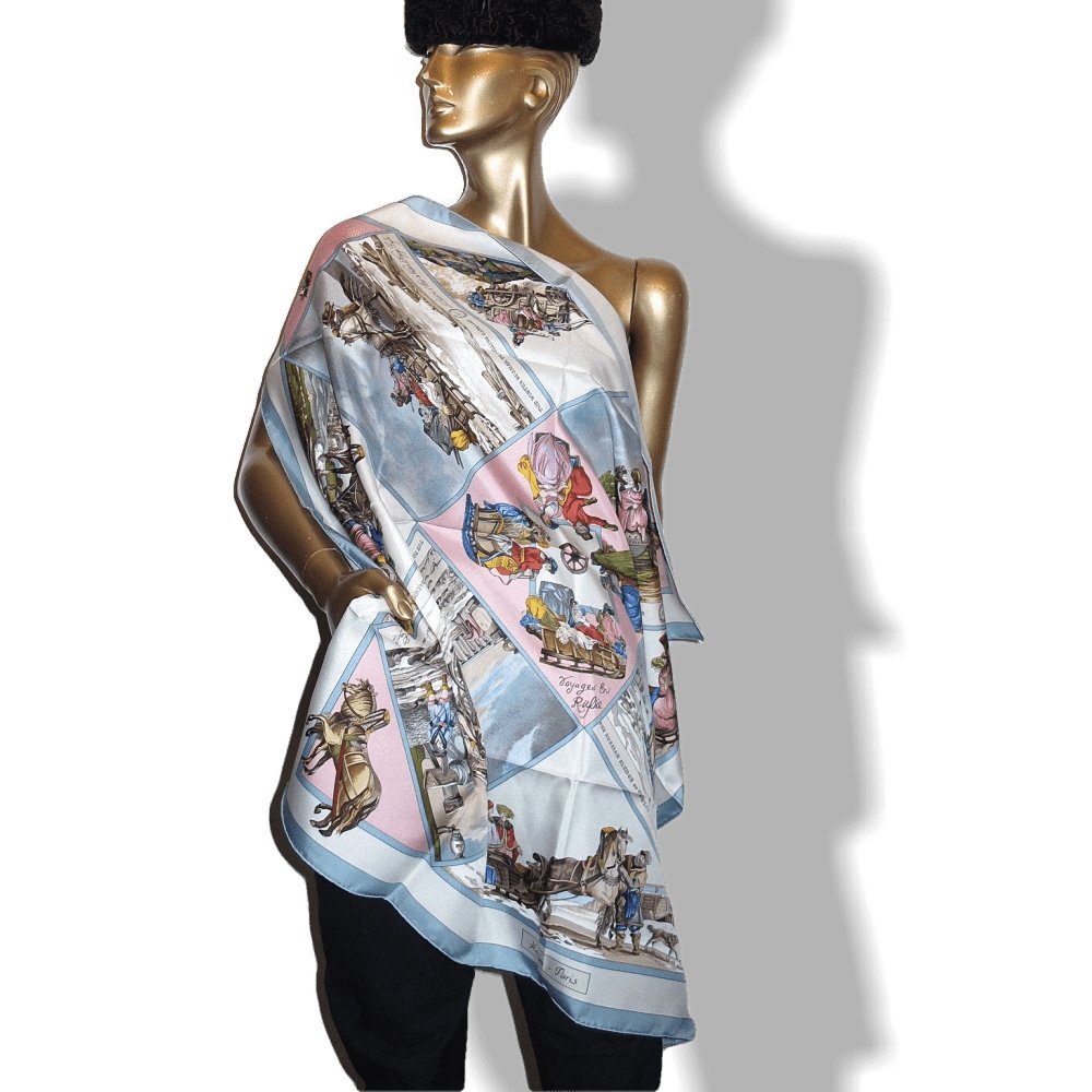 Hermes Voyage en Russie Twill 90