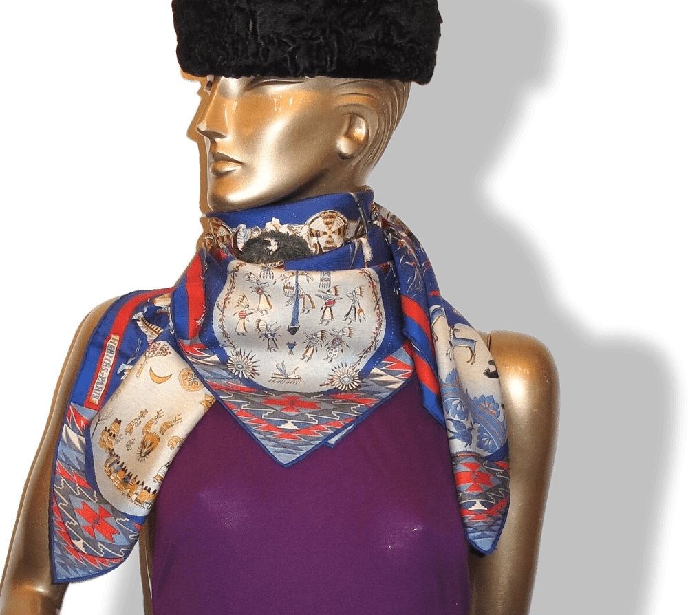 Hermes Les Danses des Indiens by Kermit Oliver Twill 90
