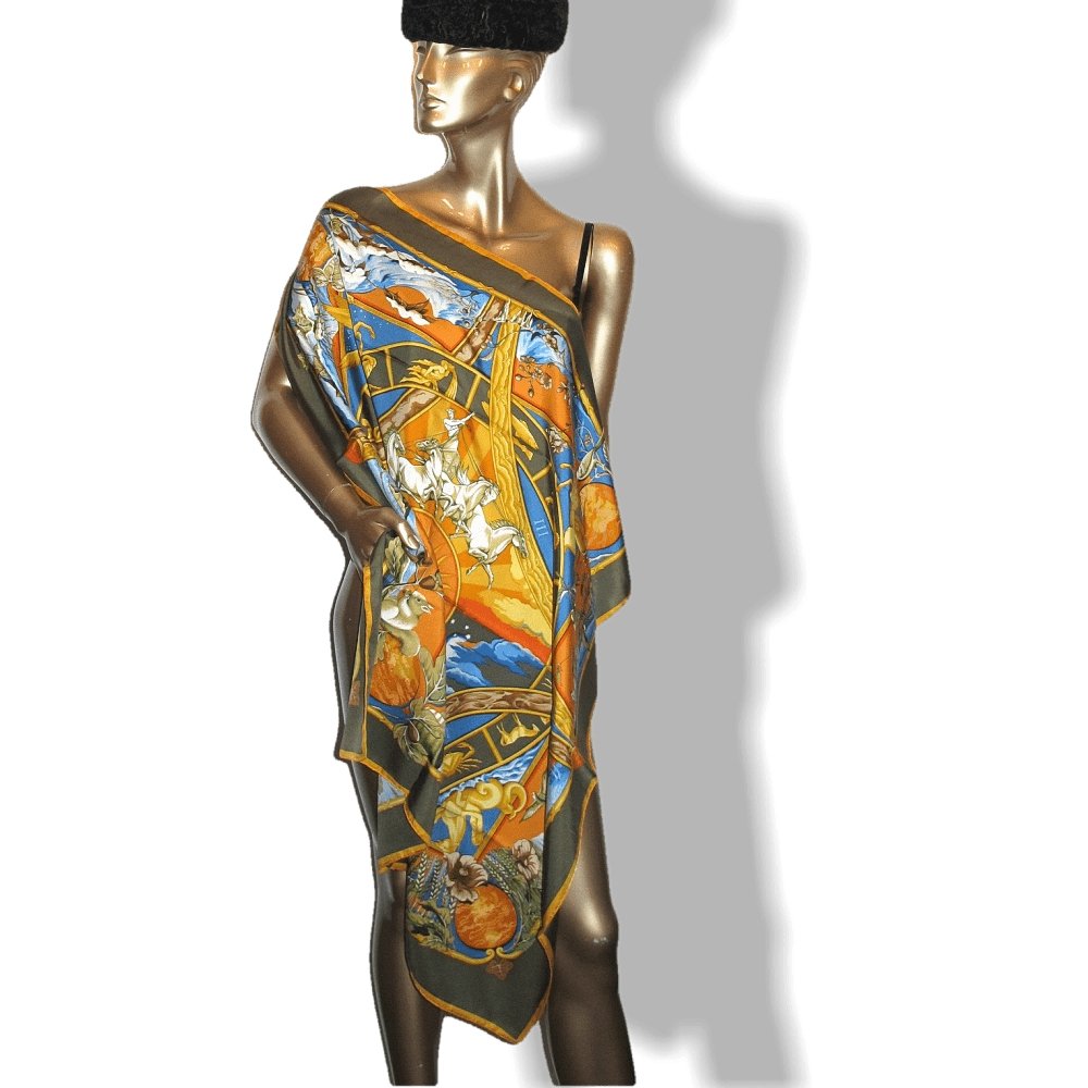 Hermes Rythmes du Monde by Toutsy Twill 90