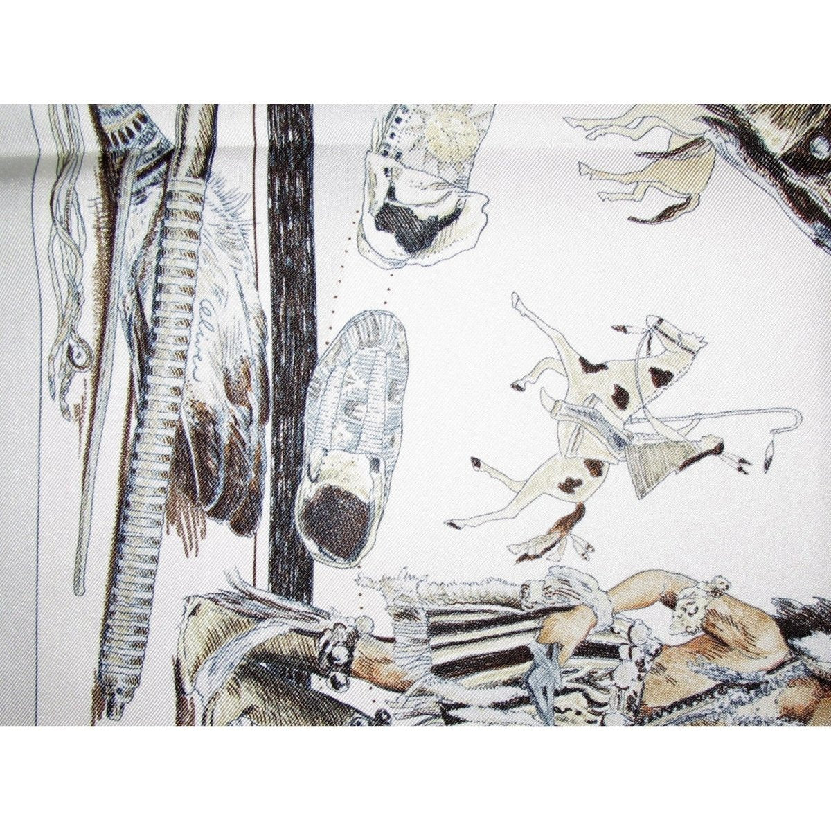 Hermes Les Danses des Indiens by Kermit Oliver Twill 90