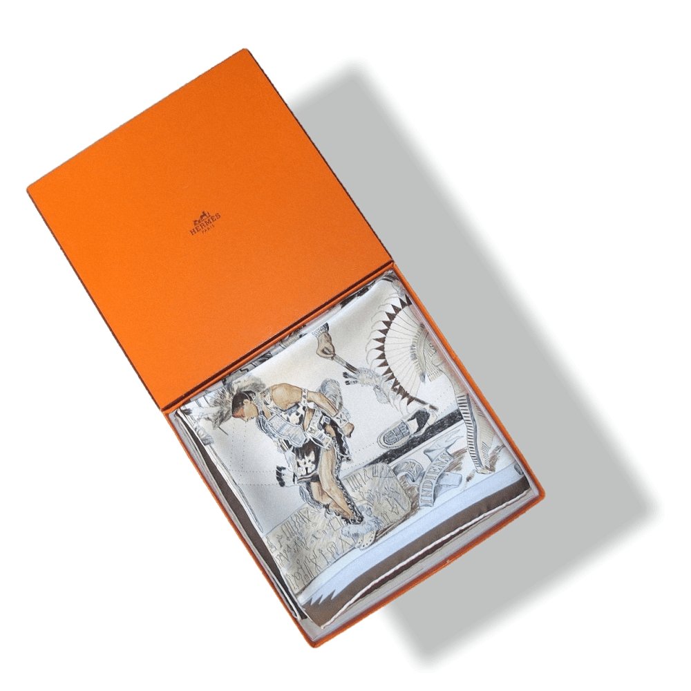 Hermes Les Danses des Indiens by Kermit Oliver Twill 90