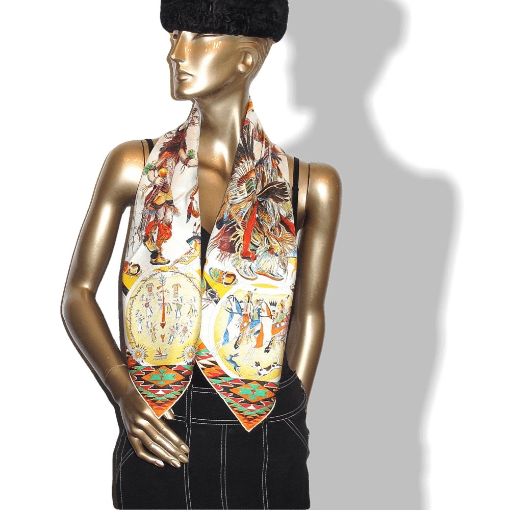 Hermes Les Danses des Indiens by Kermit Oliver Twill 90