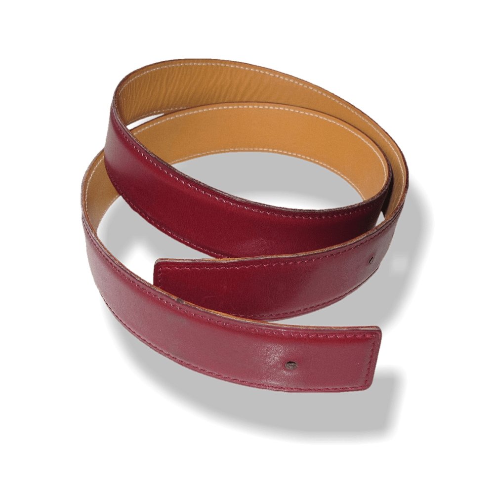 Hermes Leather Reversible Strap for Belt 32mm