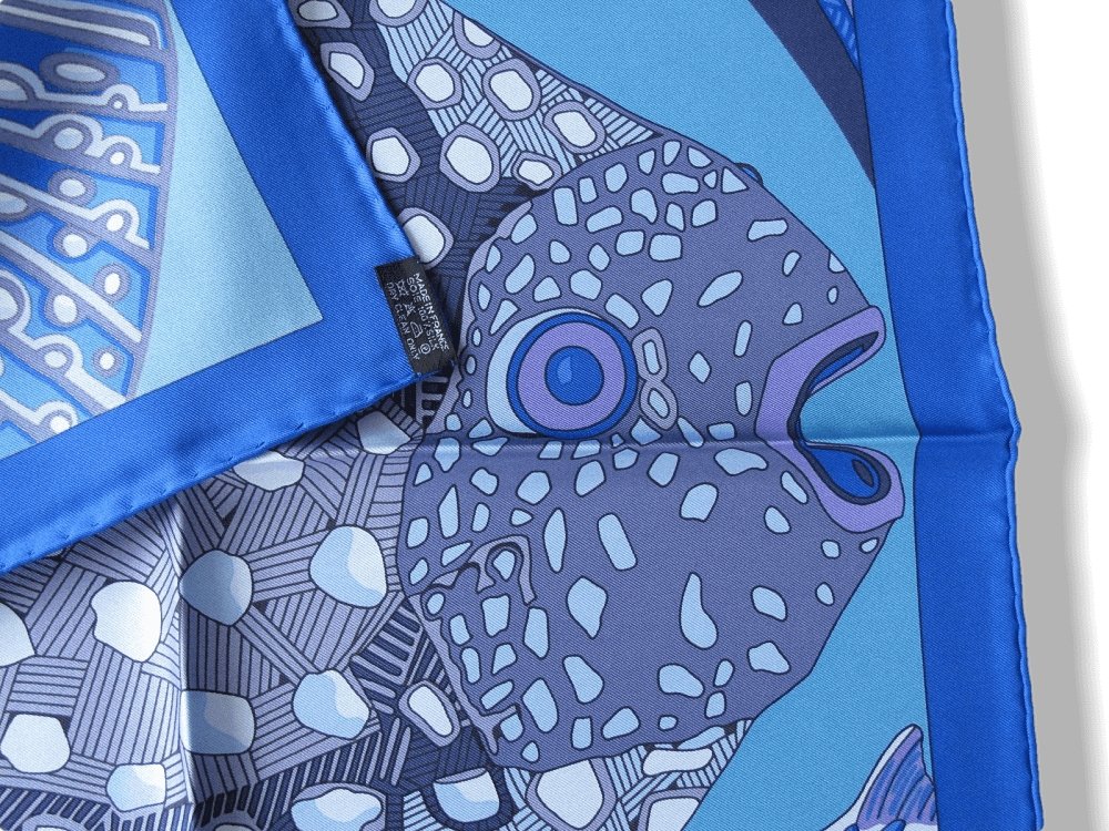 Hermes Grands Fonds Detail Twill Gavroche