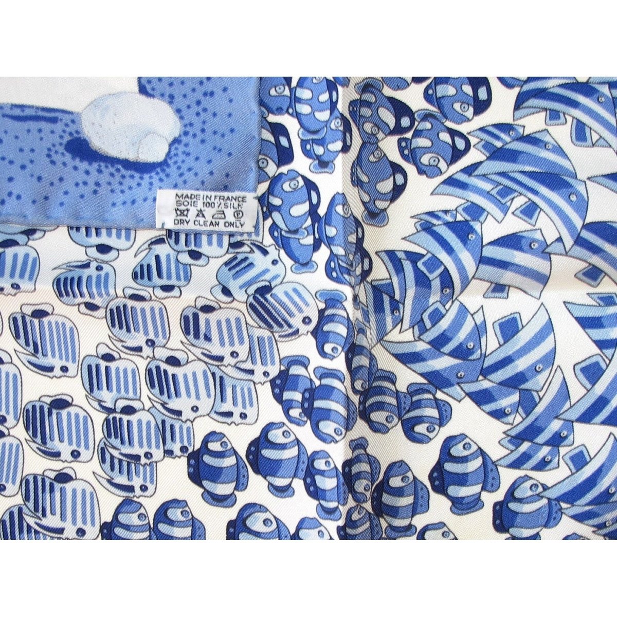 Hermes Rencontre Oceane by Annie Faivre Gavroche Pochette Twill 42