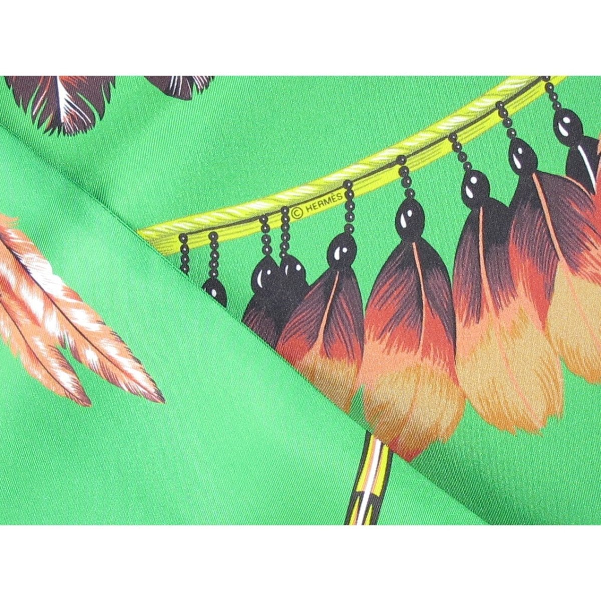 Hermes Brazil by Laurence Bourthoumieux Maxi Twilly Scarf