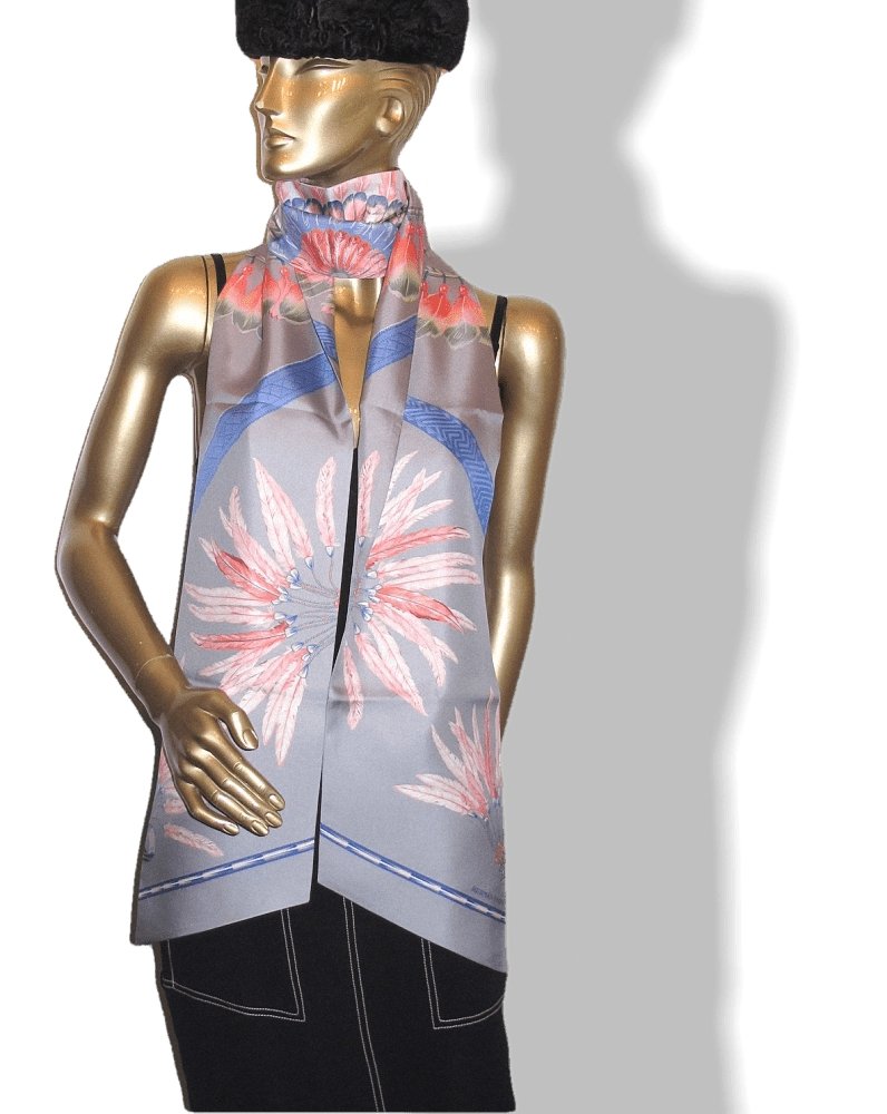 Hermes Brazil by Laurence Bourthoumieux Maxi Twilly Scarf