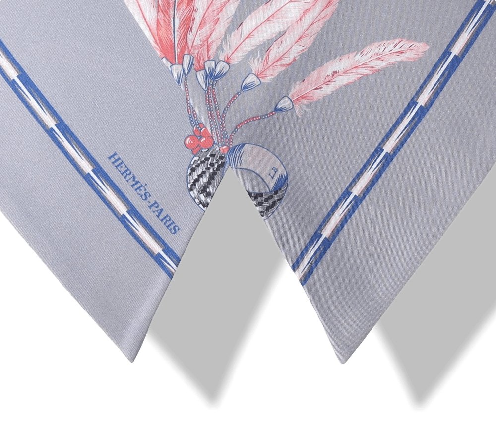 Hermes Brazil by Laurence Bourthoumieux Maxi Twilly Scarf