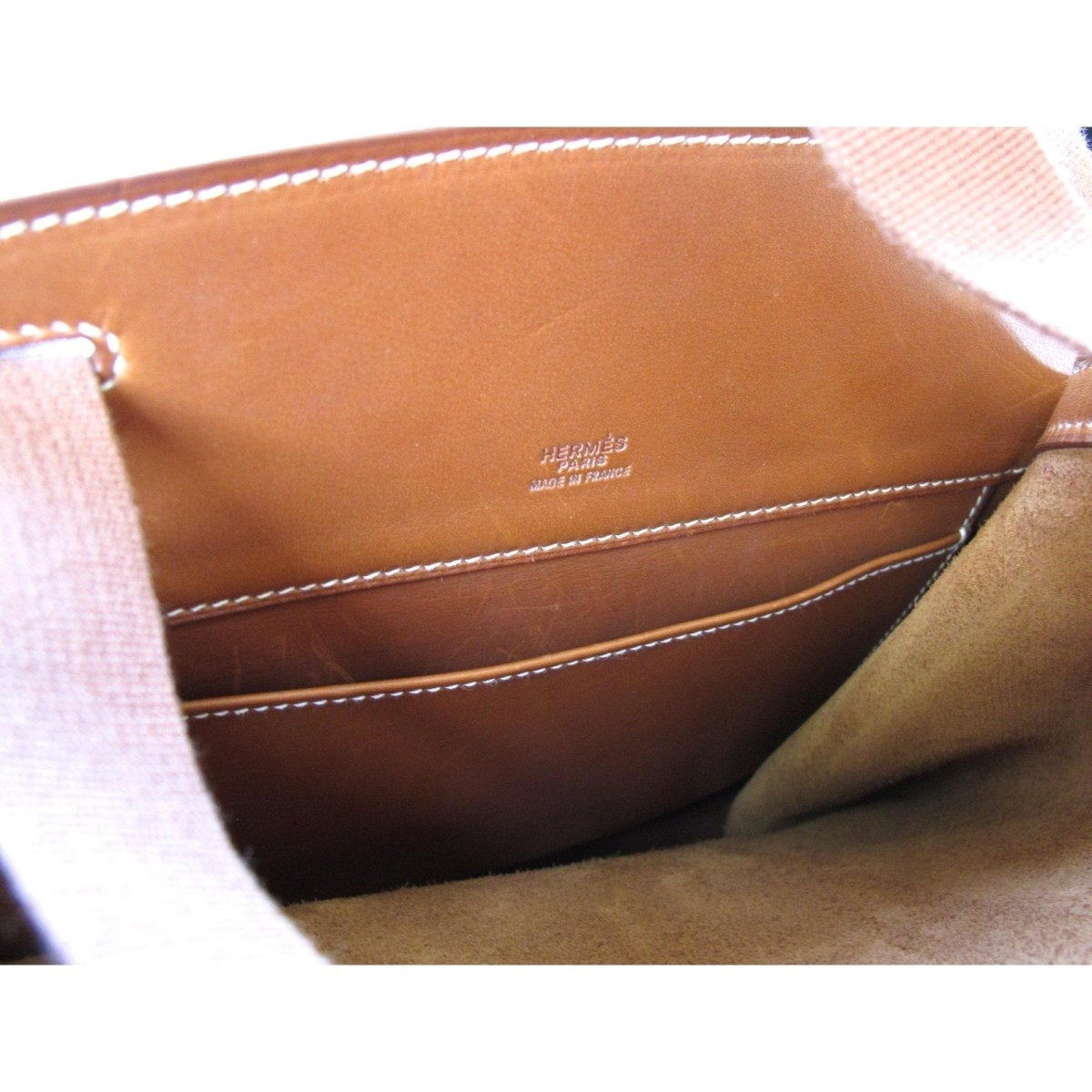 Hermes Barenia Sherpa Backpack Bag