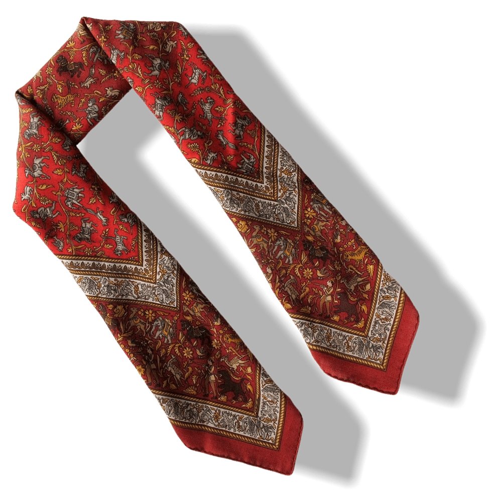 Hermes Chasse en Inde by Michel Duchene Cashmere 90