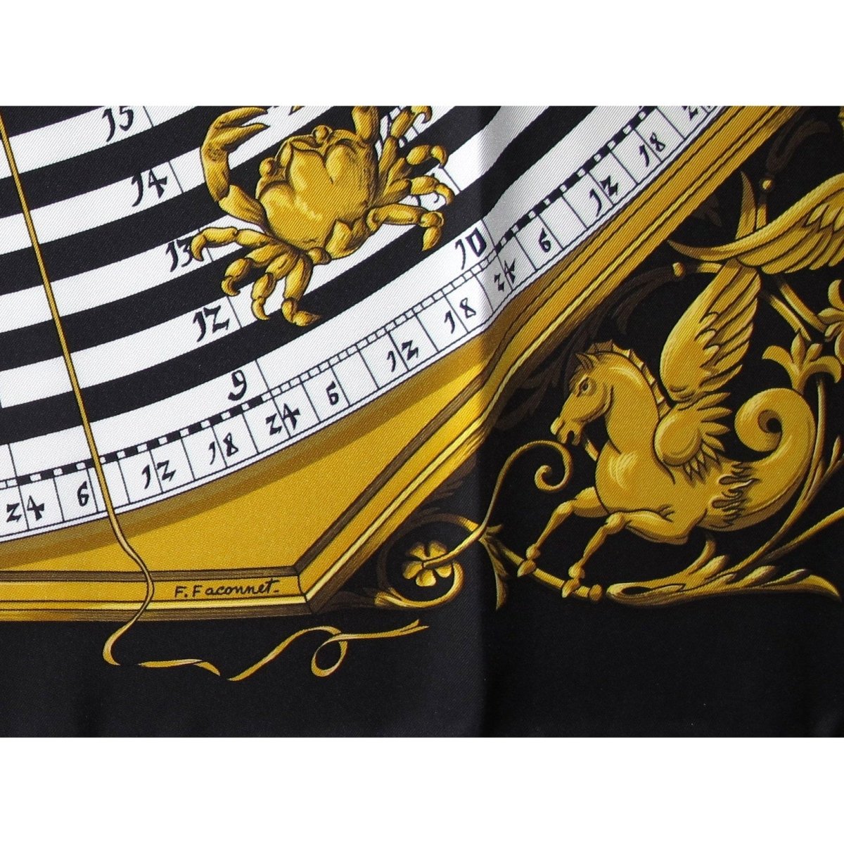 Hermes Astrologie Dies et Hore Twill Silk 90