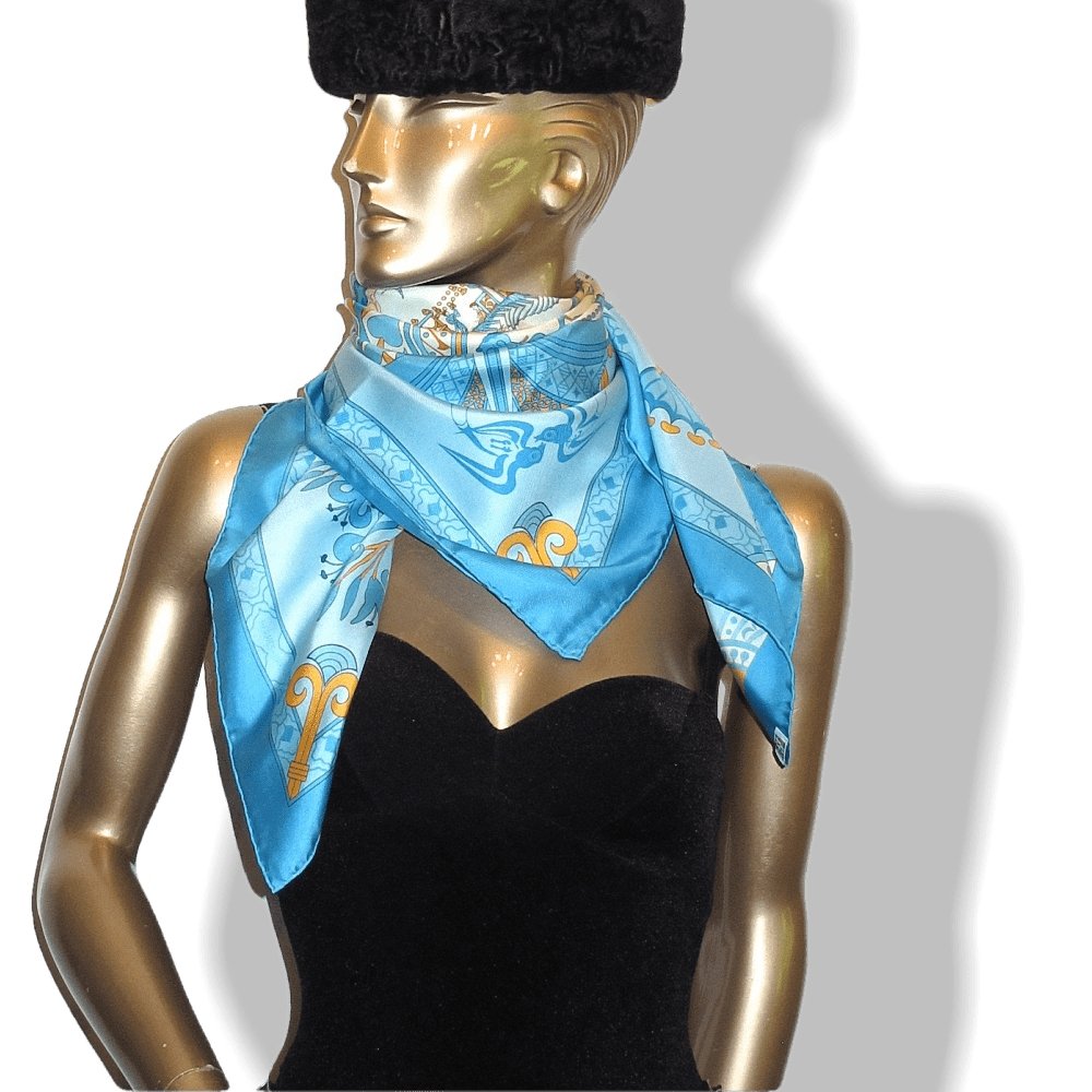 Hermes Le Printemps de Thera by Julia Abadie Twill 90
