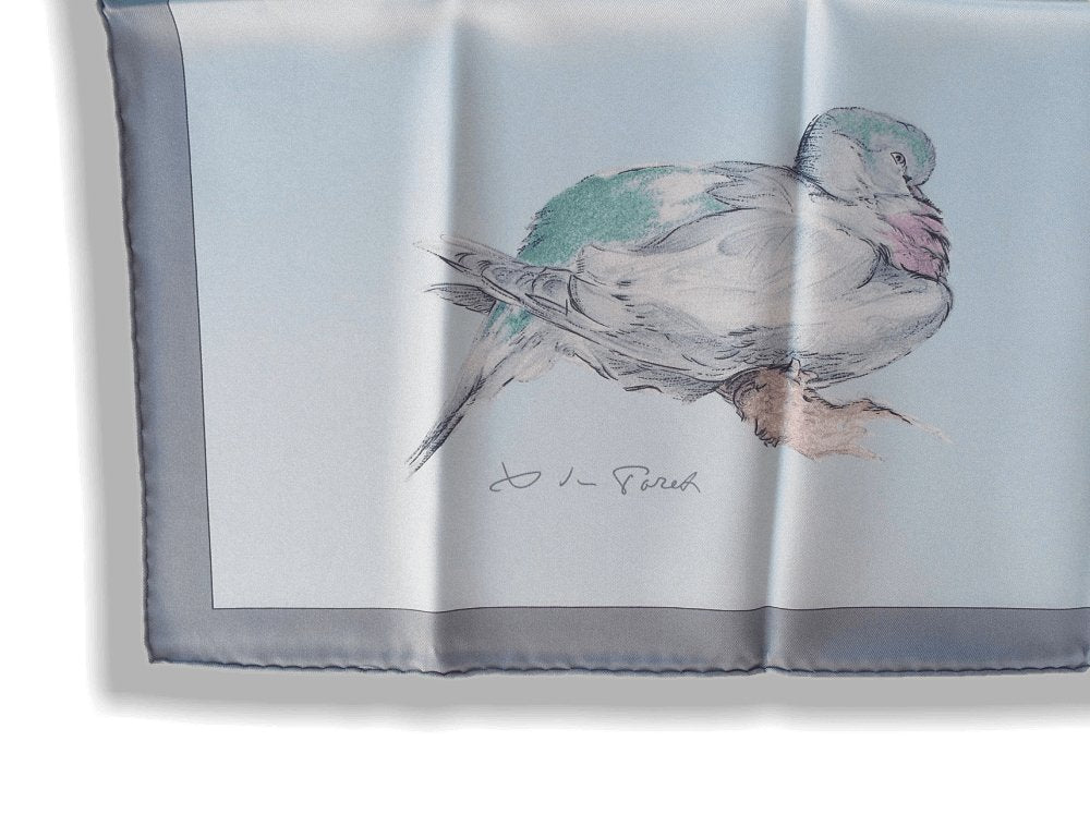 Hermes Tourterelles Xavier de Poret Twill 90