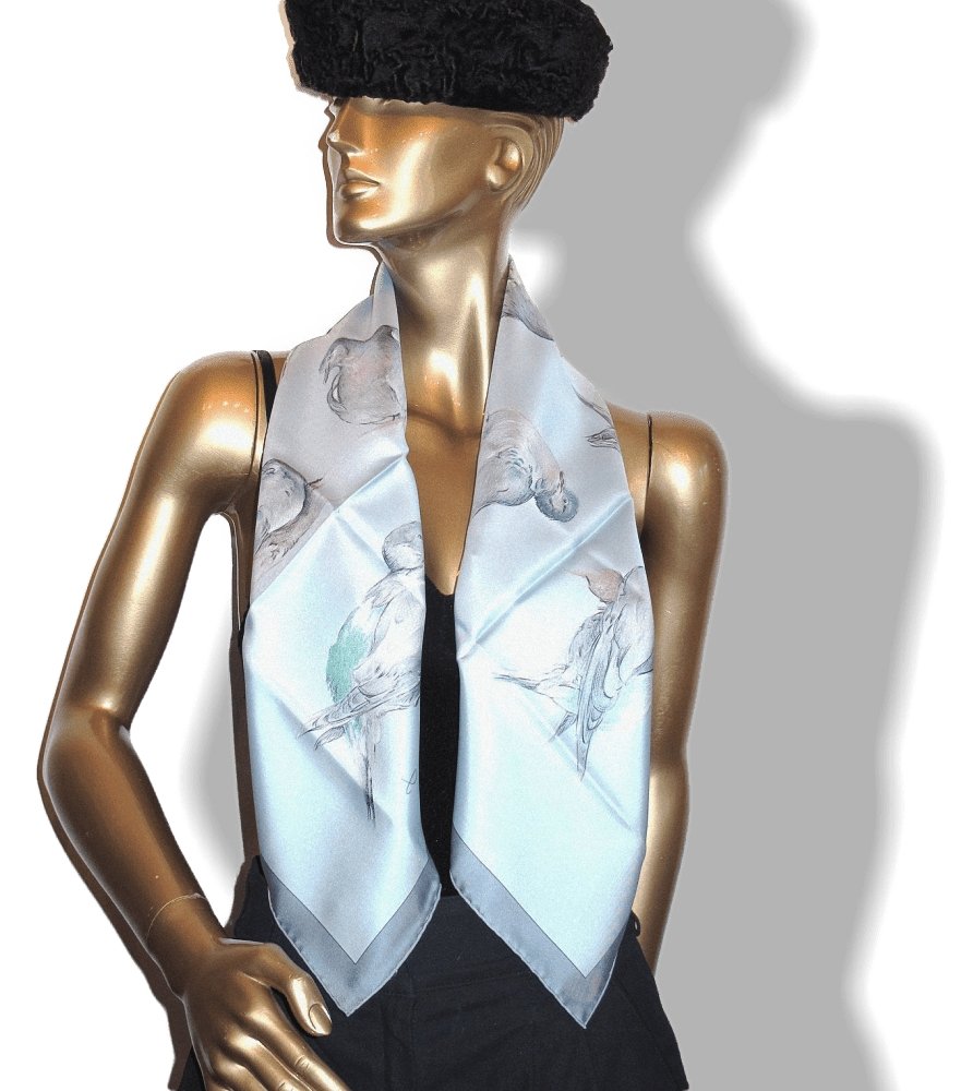 Hermes Tourterelles Xavier de Poret Twill 90