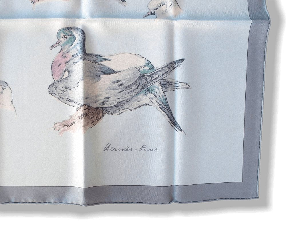 Hermes Tourterelles Xavier de Poret Twill 90