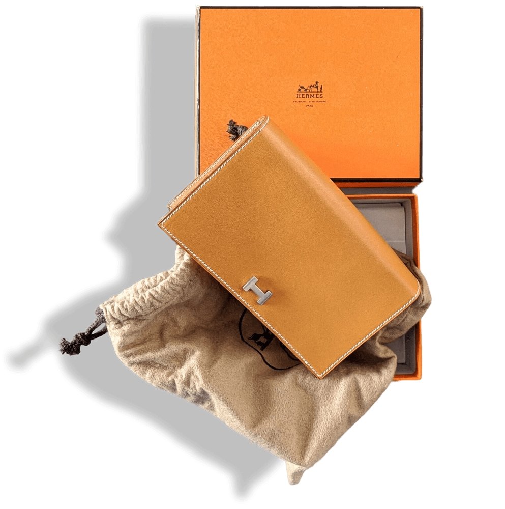 Hermes 2003 Natutal Cow Leather POCHETTE STABLE Belt Bag, BNIB with Dusbag!