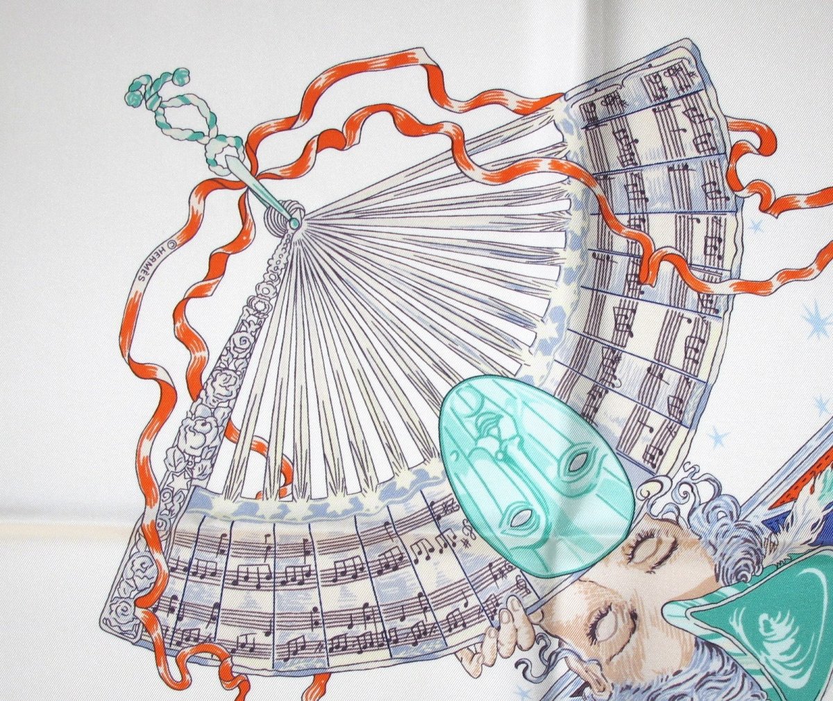 Hermes Au Clair de la Lune Mon Ami Pierrot Twill 90