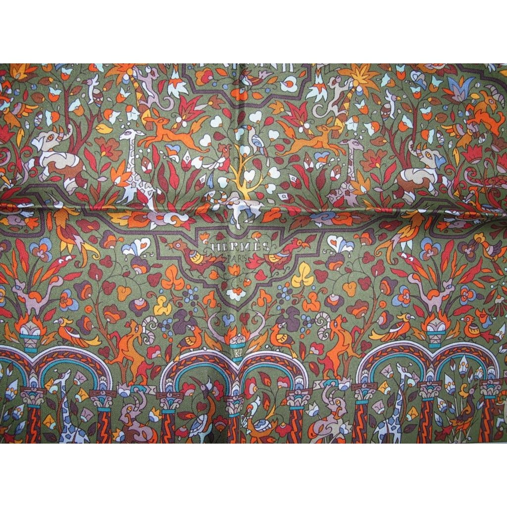 Hermes Jardins d'Armenie Twill