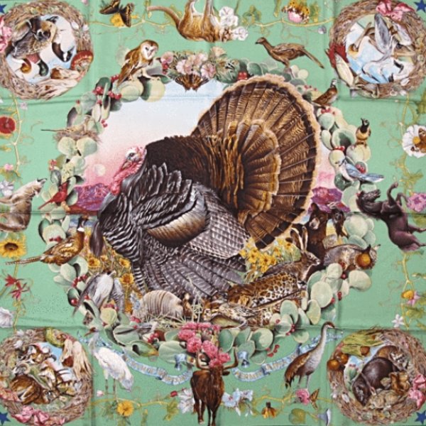 Hermes 2005 Limited Issue Museum of Fine Arts Faune et Flore du