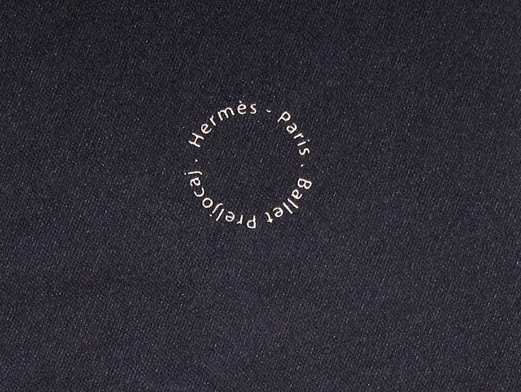 Hermes 2006 Limited Issue 500pc Ballet Preljocaj Black Jersey Silk Pointu, Rare in Box! - poupishop