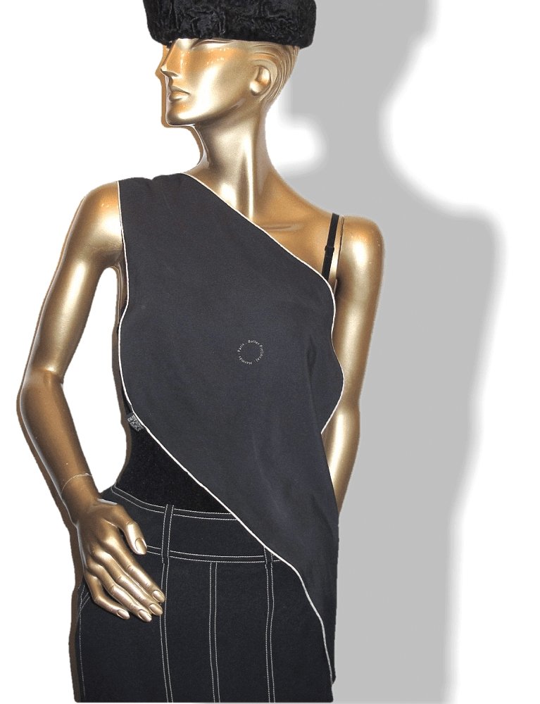 Hermes 2006 Limited Issue 500pc Ballet Preljocaj Black Jersey Silk Pointu, Rare in Box! - poupishop