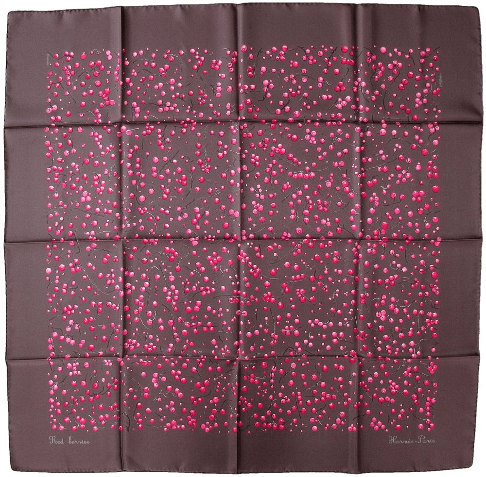 Hermes Red Berries by Leigh. P. Cooke Twill 90