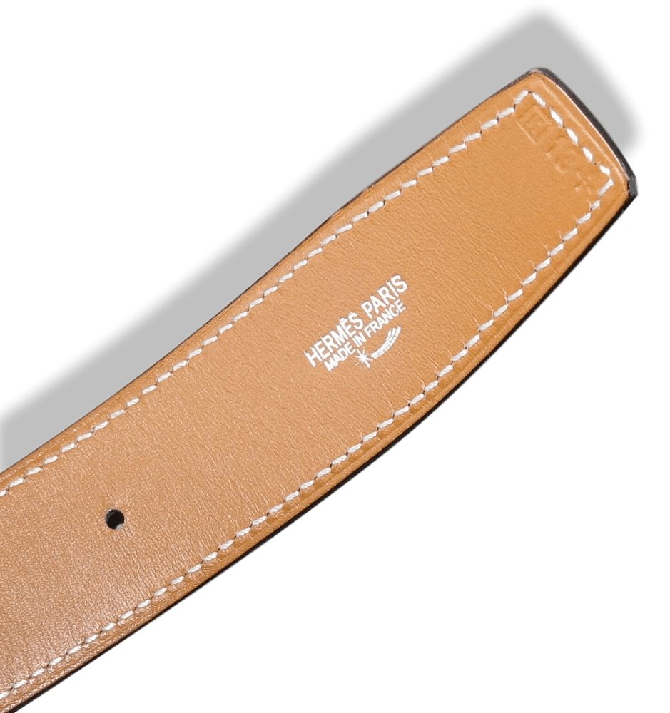Hermes Leather Reversible Strap for Belt 32mm