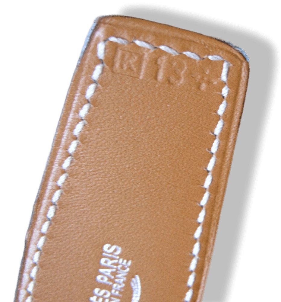 Hermes Leather Reversible Strap for Belt 32mm