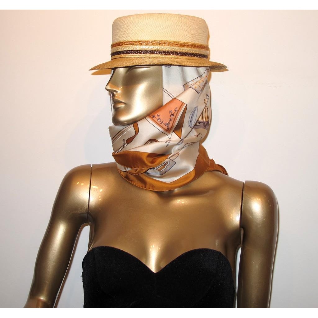 Hermes 2007 Terre de sienne Albums de Colportage Twill 90 Box!