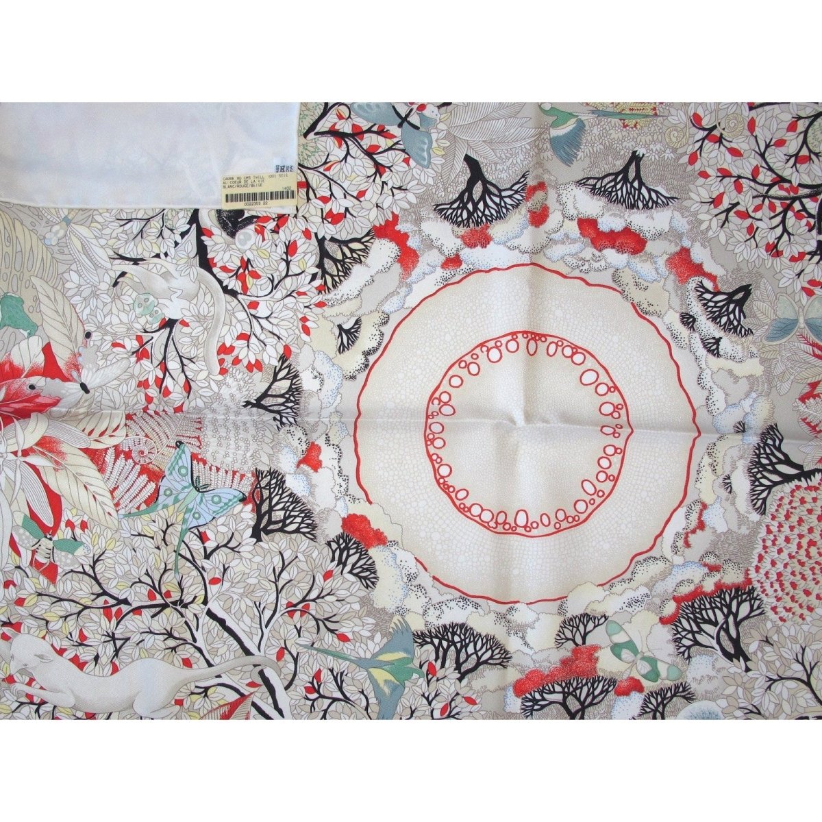 Hermes Au Coeur de la Vie by Aline Honore Twill 90