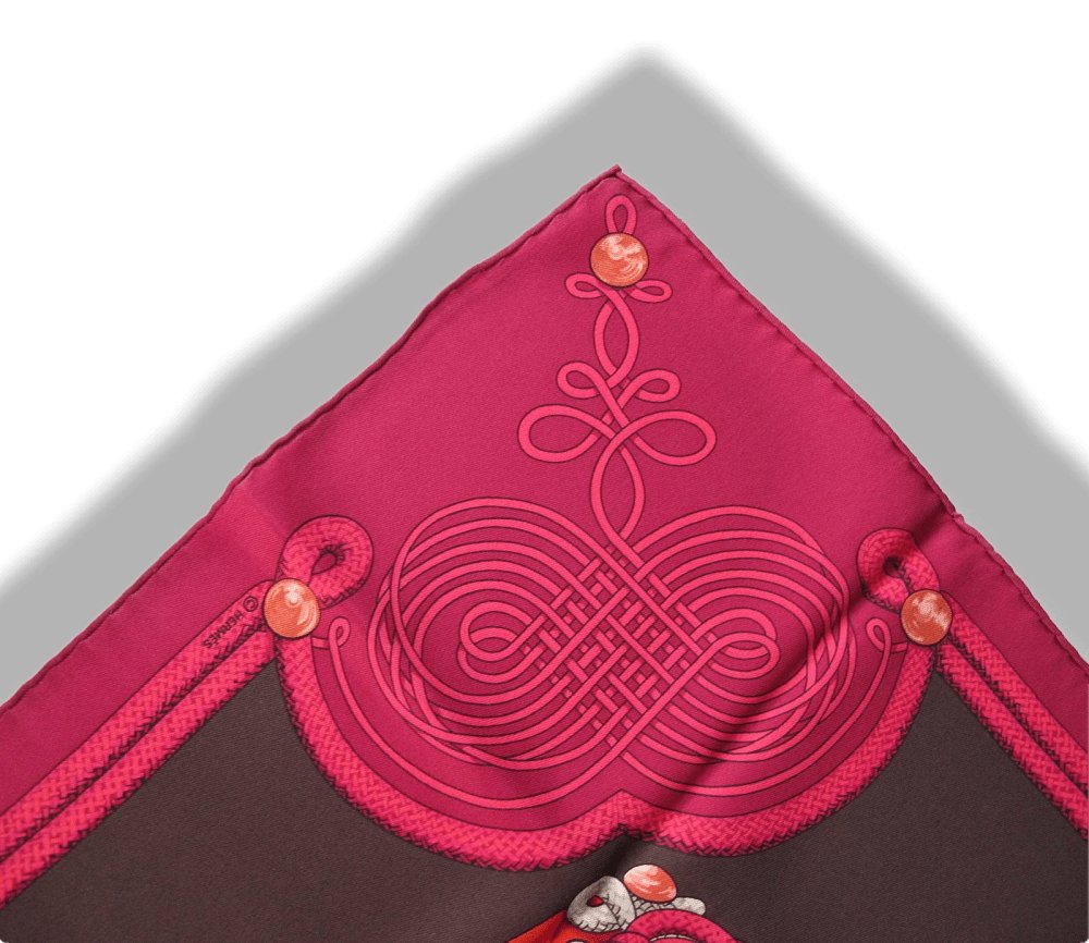 Hermes Brandebourg Vintage Silk 70