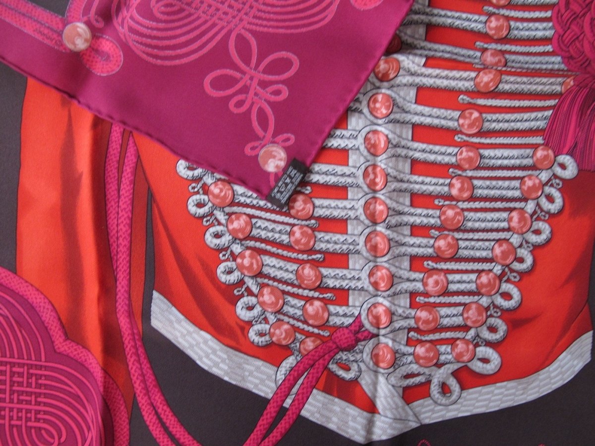 Hermes Brandebourg Vintage Silk 70