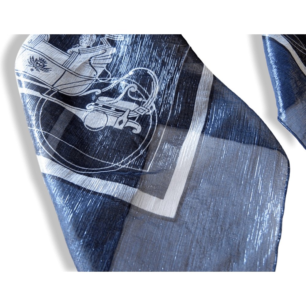 Hermes Special Issue Iridescent Glam Ex Libris 70% Silk Scarf 70cm
