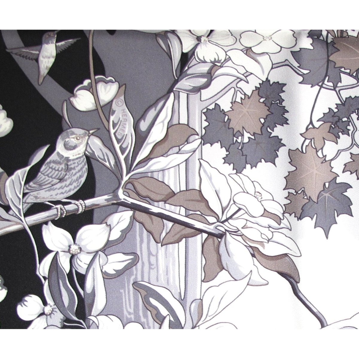 Hermes Jardins de la Nouvelle Angleterrel Silk 90
