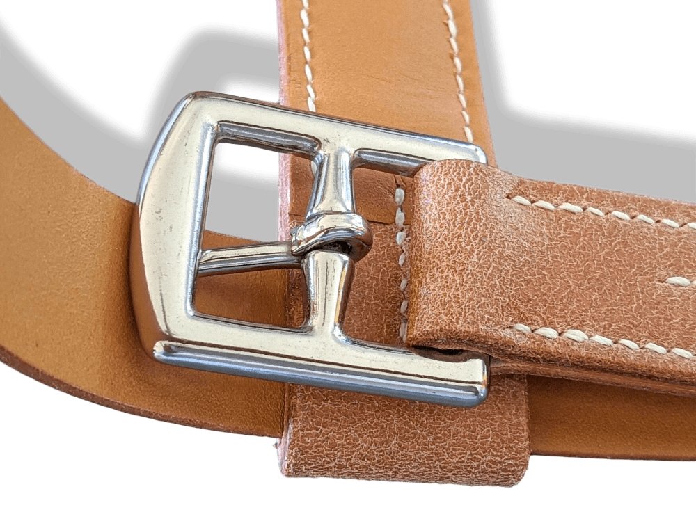 Hermes 2009 Natural Cow/ Palladium Rond BEACH TOWEL CARRIER, Rare, BNIB!