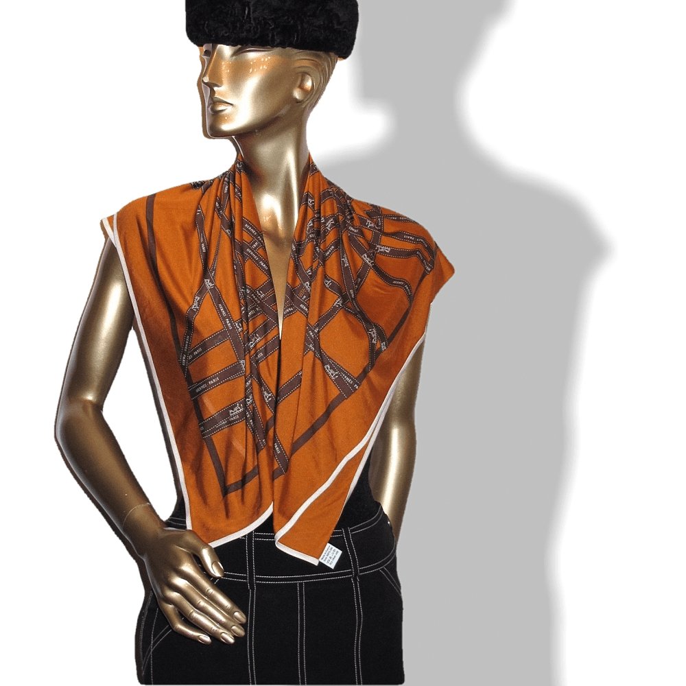 Hermes Bolduc Jersey Fluide 90